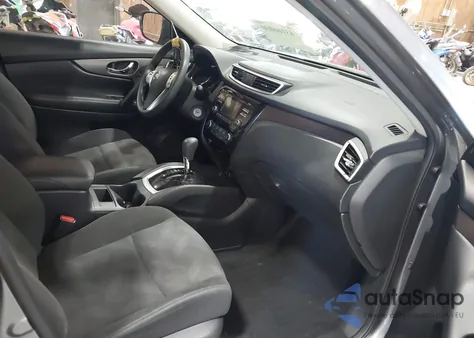 2016 Nissan Rogue S из США, поврежденный, VIN KNMAT2MV2GP716610